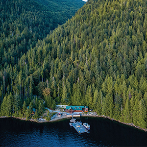 Klahoose Wilderness Resort in Desolation Sound