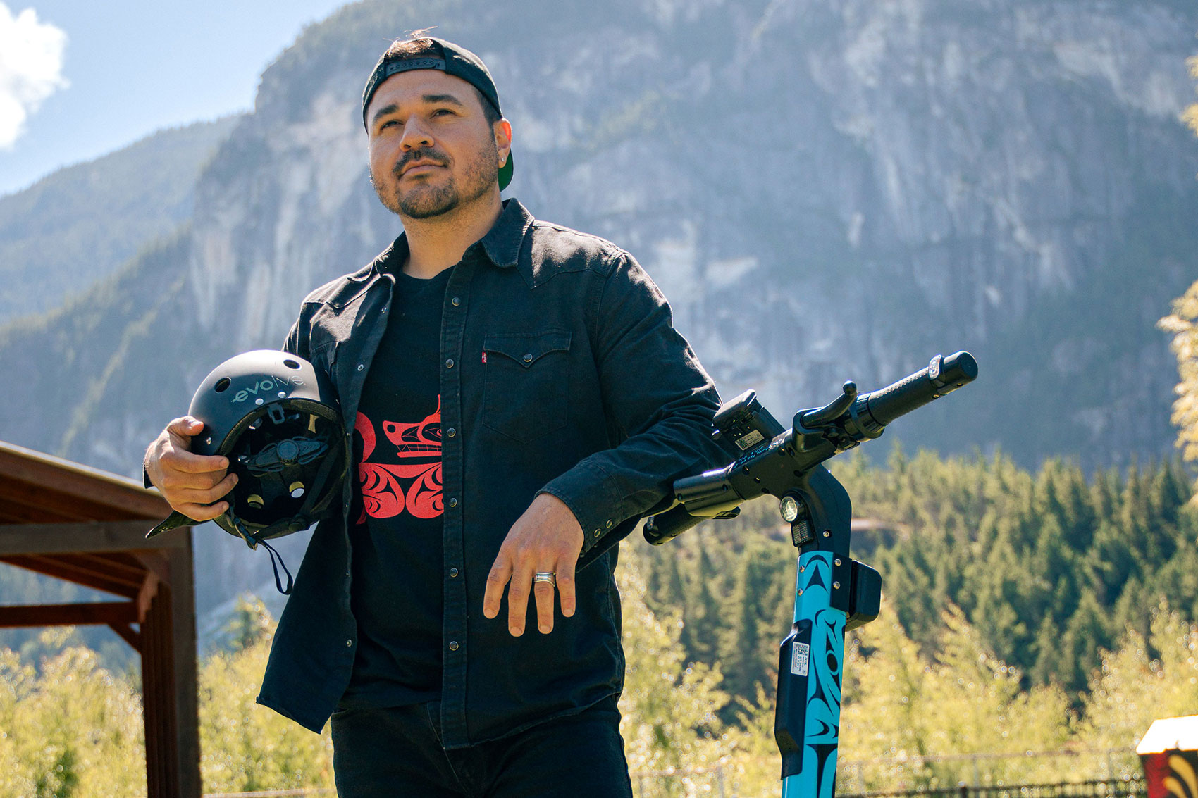 BCAA's Evolve E-scooters on Indigenous land in Canada