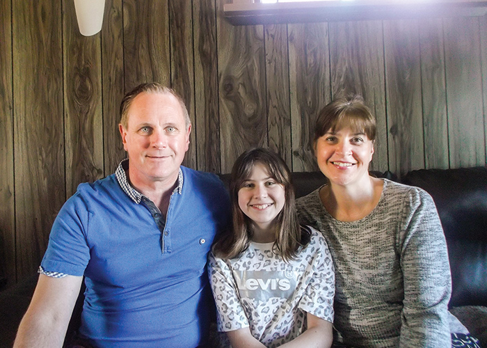 Nicole Walker and family