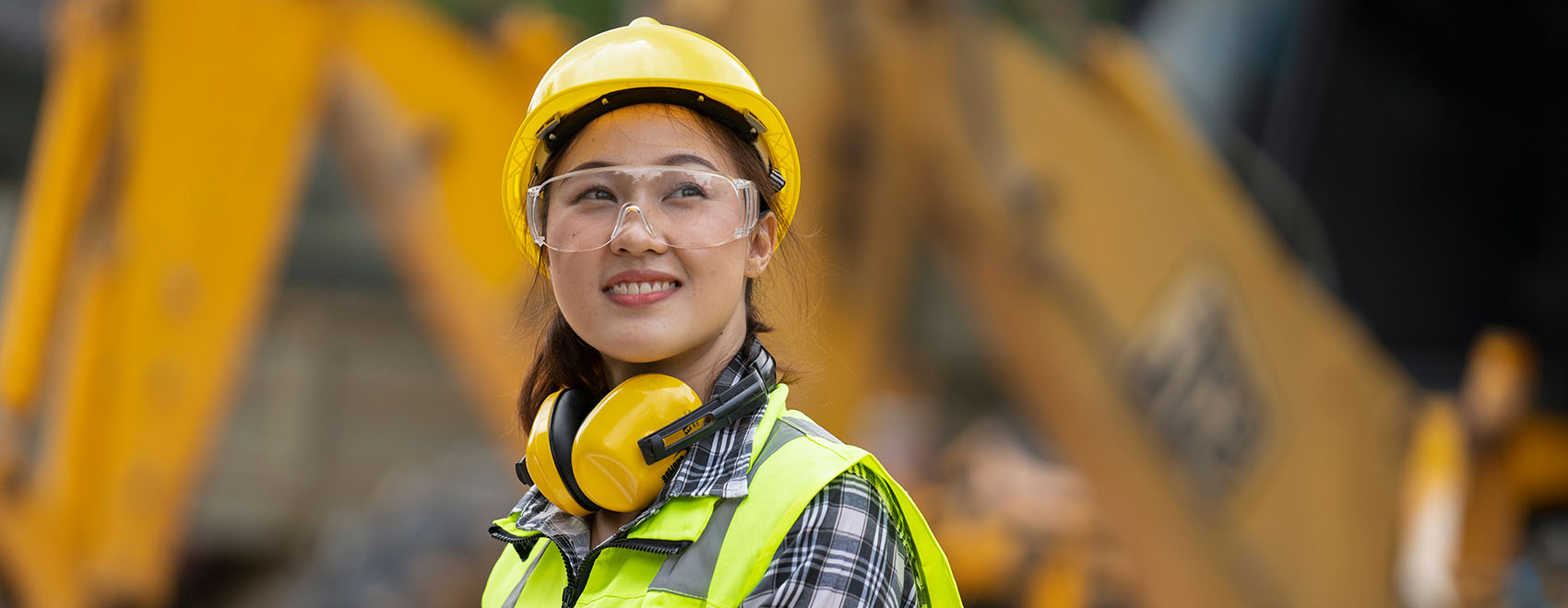 construction engineer at construction site