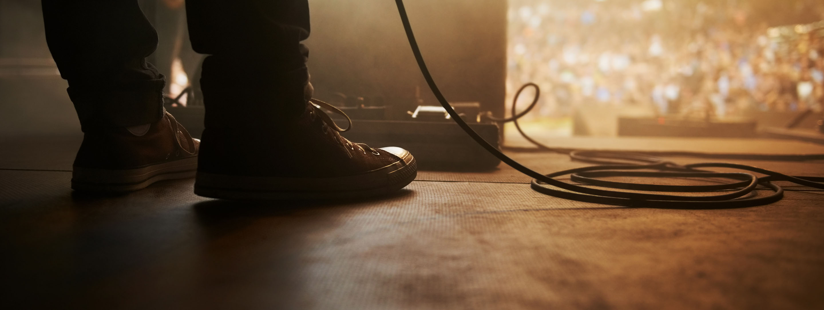 performer standing on the stage