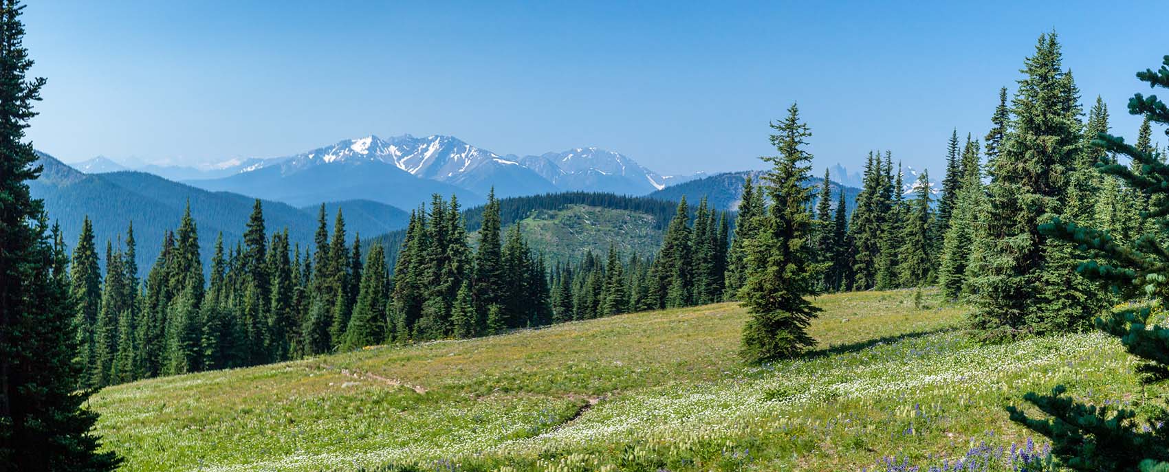 Mountain landscape, Manning Park, British Columbia, Canada