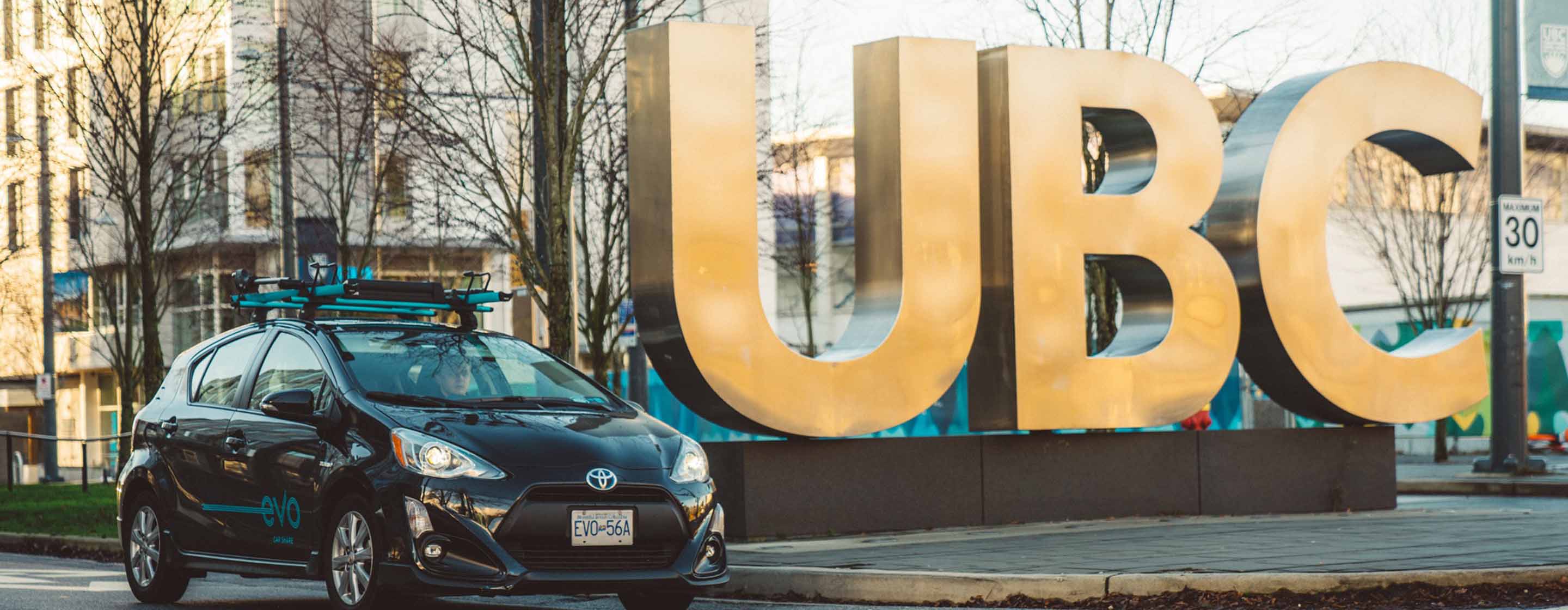 evo at UBC campus