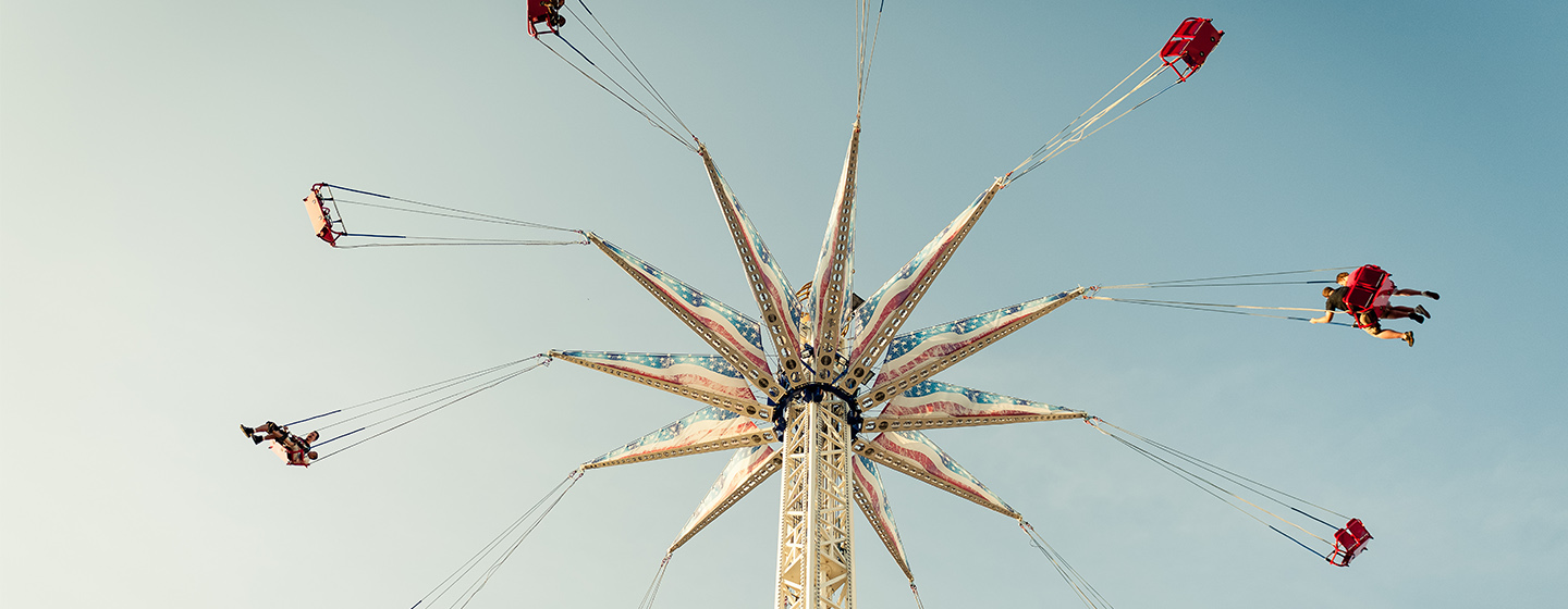 ride at amusement park