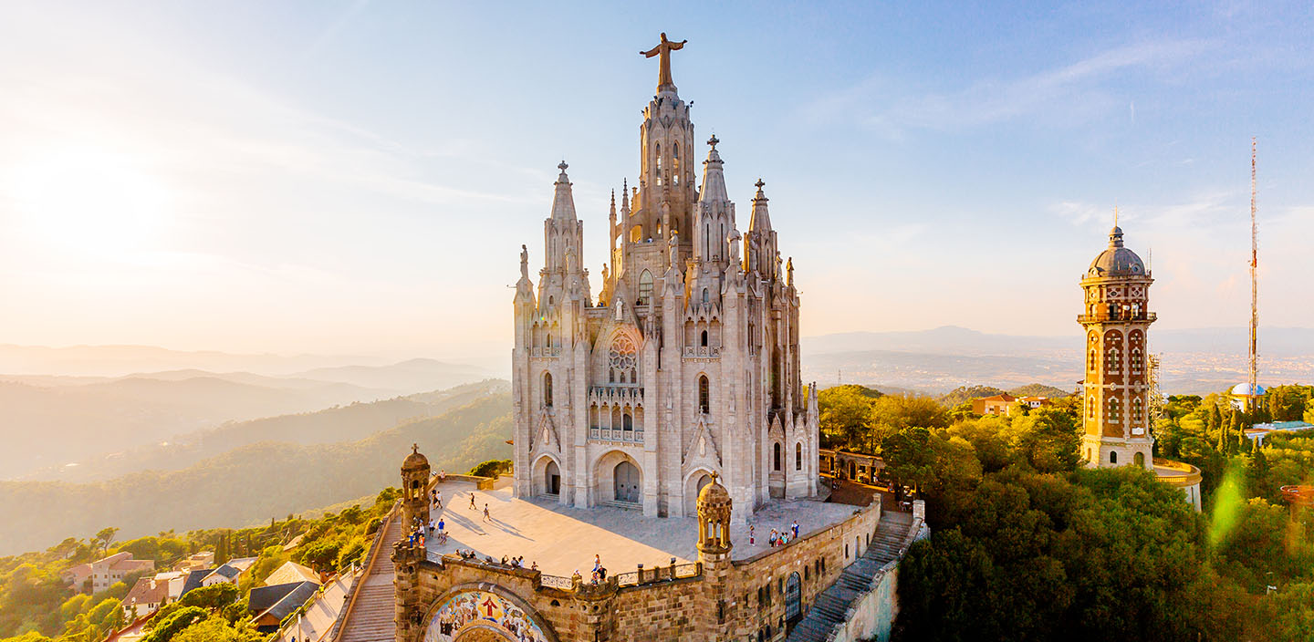 Barcelona skyline