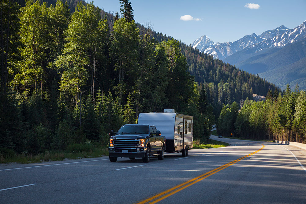 Camper Trailer Road Trip