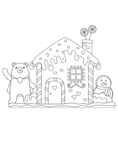 Holiday colouring with Blue