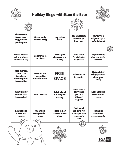 Kindness Bingo