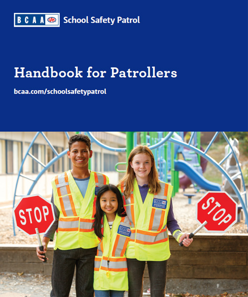 School Safety Patrol Handbook for Patrollers