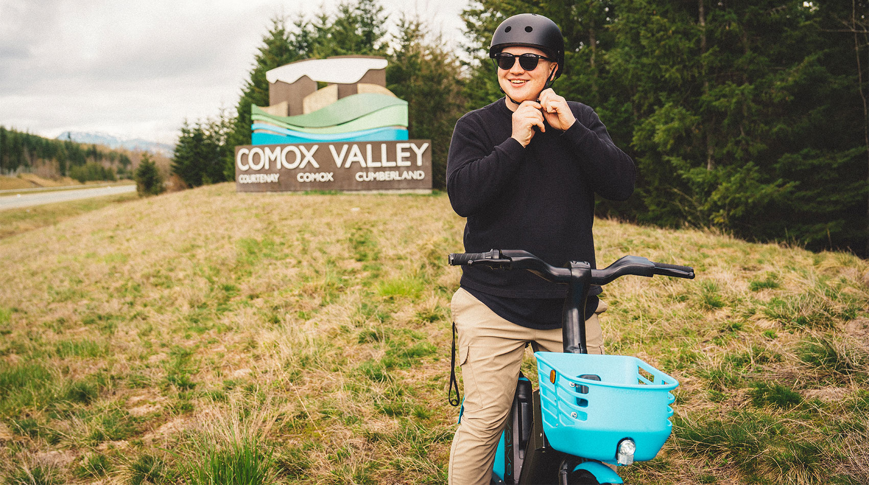 BCAA's Evolve E-Bike Share launches in the village of Cumberland 