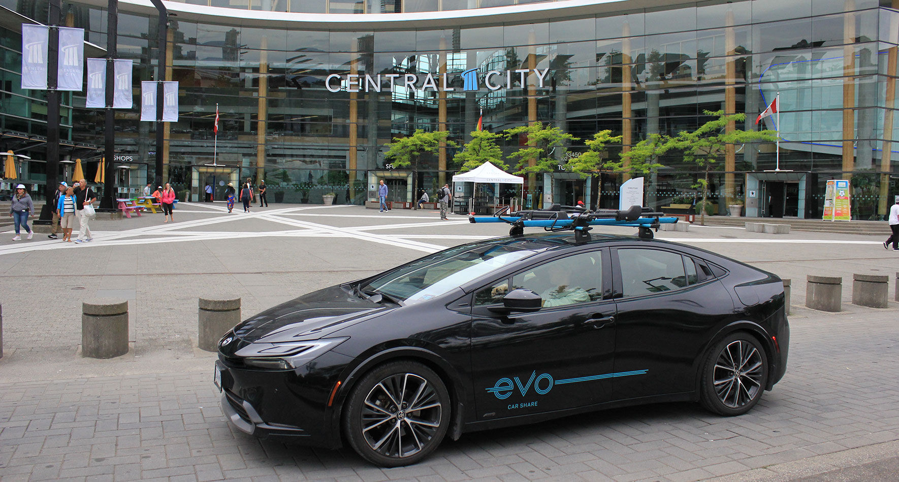 Evo Car Share at Central City Surrey