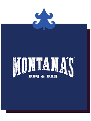 Montana's logo inside gift box