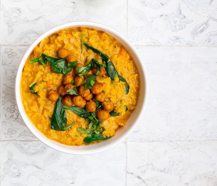 Sweet Potato, Chickpea & Spinach Curry
