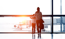 passengers at the airport