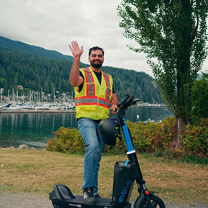 Evolve is the largest shared micromobility operator in British Columbia