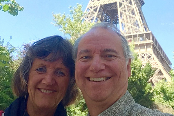 BCAA Member David and Wife in Paris